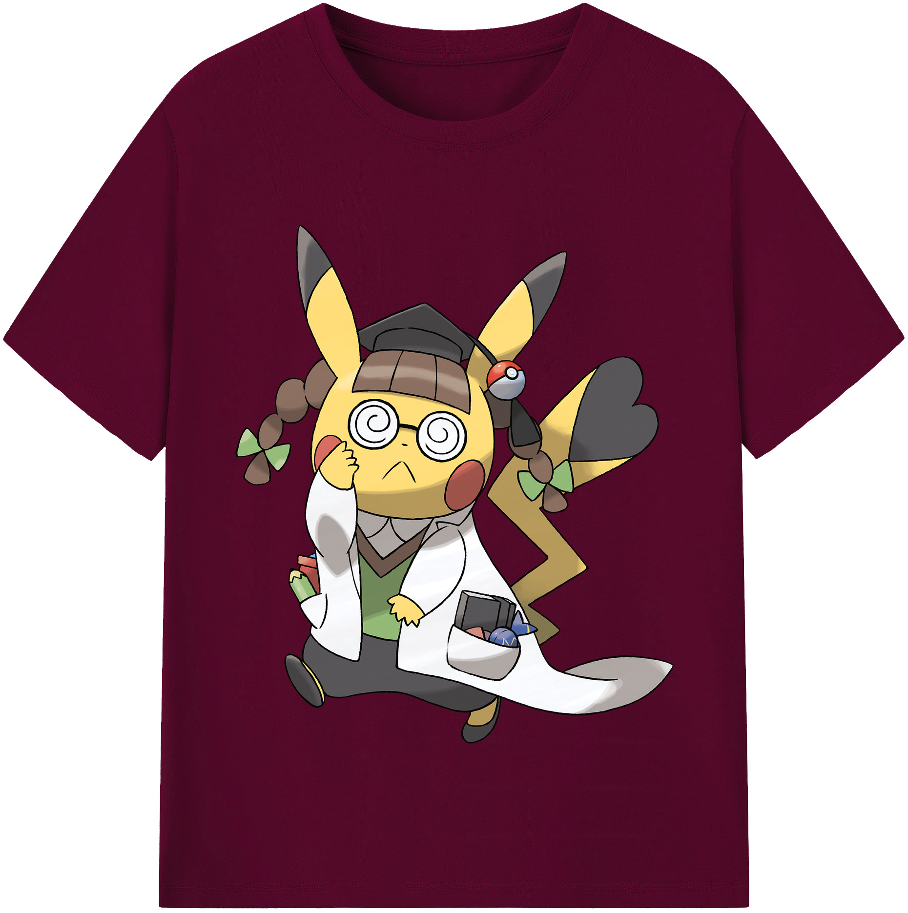 （画像用） ポケットモンスター Pokémon レディースカジュアルプリントTシャツ（綿100％）